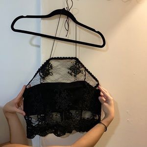 Black medium party shirt